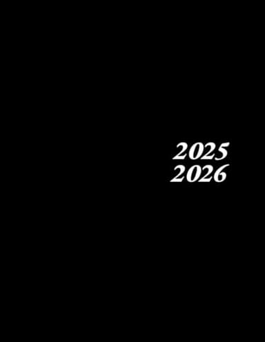 Agenda 2025 2026 Journalier: Planificateur professionnel de 365 Jours et 12 Mois | 1 Page par Jour avec Heure, A4 | Horaire 07h00 à 21h00 | français | Couverture Noire
