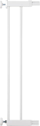Safety 1st Easy Close Metal, Rallonge de barrière 14 cm, Sans perçage, Rallonge de barrière de sécurité enfant facile à installer, Extension barrière escalier enfant, À pression, Blanc
