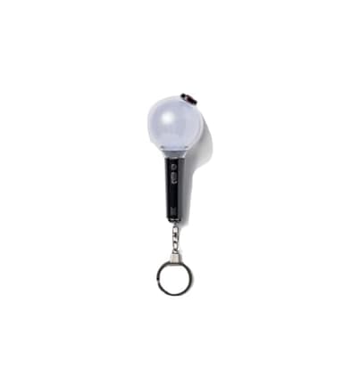 cokodive Porte-clés officiel BTS Light Stick SE, blanc, défaut