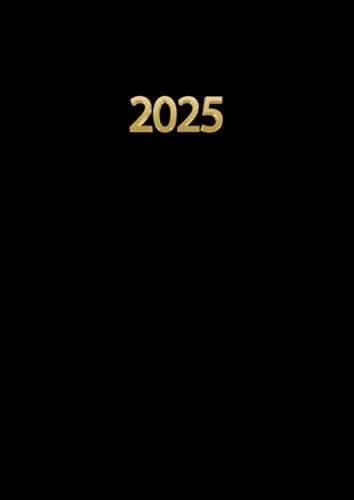 Agenda 2025 Journalier: Planificateur Journalier Grand Format A4 | 1 Page Par Jour Avec Heure ( Janvier 2025 / Décembre 2025 ) | Français