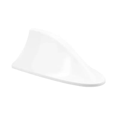 Antenne Automobile Antenne aileron de Requin étanche spéciale pour autoradio, Signal Plus Puissant Antenne Radio Voiture(White)