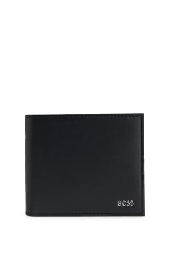 BOSS Hommes Randy N Portefeuille en Cuir avec Logo