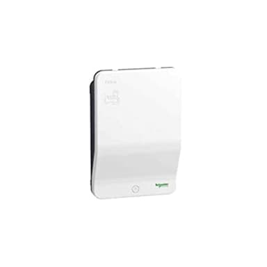 Schneider Electric - EVlink Wallbox - borne - IP54-1 prise T2S - 7kW - Clé IEC Blanc - EVH2S7P04K