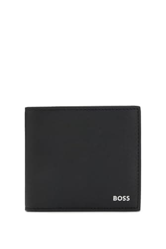 BOSS Hommes Zair 4cc Portefeuille à Logo argenté imprimé en Transfert