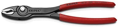 Knipex TwinGrip Pince de Préhension frontale et latérale sur carte LS gaines PVC anti-dérapantes 200 mm, 82 01 200 SB