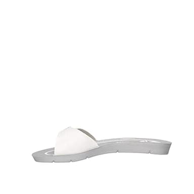 inblu Femme Sandales de Plage à Bande avec réglage Mule, Blanc, 38 EU