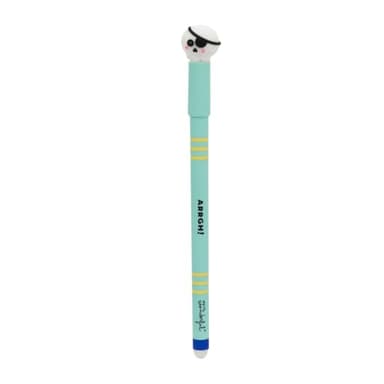 Mr. Wonderful - Stylo effaçable Bo-Bo pirate - Arrgh! - Stylo effaçable Bo-Bo avec un amusant crâne de pirate