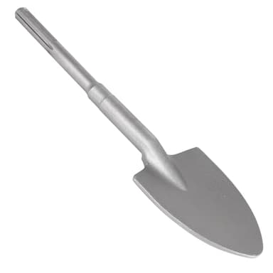 CPROSP Burin Pelle SDS MAX 400 x 110mm, Burin Asphalte Pointue pour Enlever les Saletés Dures, L'argile et le Béton Meuble, Ciseau Large pour Creuser des Semis, Pelleter et Creuser des Tranchées