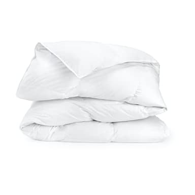 Roupillon - Couette 4 saisons Blanche - Synthétique 100% Polyester 350g/m² - Anti-acarien - 2 Personnes 220x240