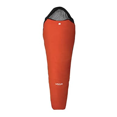 Lafuma - Active 10° - Sac de Couchage Adulte avec Sac de Compression - Synthétique - Déperlant - Température de confort 12°C - Orange, G