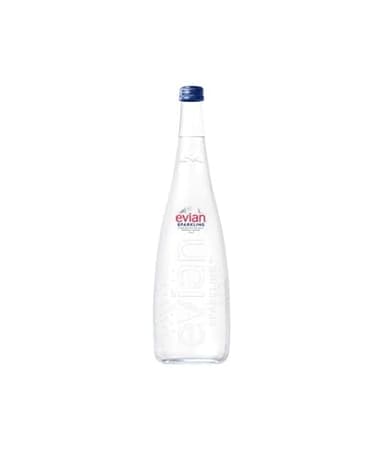 Eau Gazeuse en Bouteille en Verre, 75 cl, Pack de 24 Bouteilles de Luxe, 2 Caisses de 12