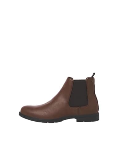 JACK & JONES Bottines Chelsea Chelsea Jfwfenchurch pour homme, cognac, 44 EU