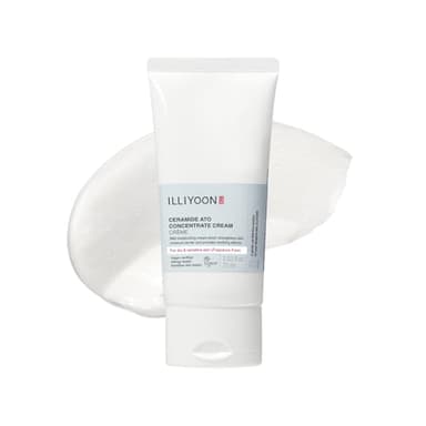 ILLIYOON Ceramide Ato Concentré Crème 75ml Hydratante pour les peaux sèches & sensibles, 100 hrs d'hydratation, restaure la barrière cutanée, douce pour les nourrissons & adultes, Végan, sans parfum