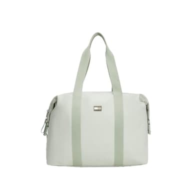 Tommy Jeans Hommes Urban Duffle Bag for Travel and Gym with Shoulder Straps Sac à bandoulière, Misty Sage, Taille Unique