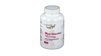 Vita World Pack de 3 Myo Inositol 1000mg 3 x 120 Capsules biodisponibilité élevée Made in Germany
