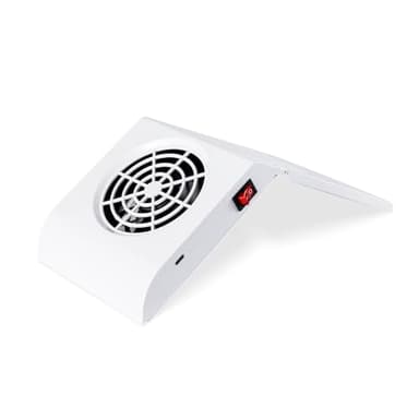 Collecteur de poussière d'ongles portable et pliable avec aspirateur à haute puissance pour salon de manucure et usage domestique | Faible niveau sonore et angle réglable | Batterie rechargeable