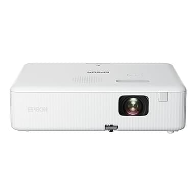 Epson CO-FH01 Video projecteur Intelligent Full HD 1080p, Technologie 3LCD, 3000 Lumens, Connexion USB/HDMI, Correction Horizontale Verticale du trapèze, Haut-Parleur intégré, Projection jusqu'à 378"