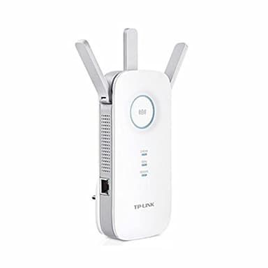 TP-Link Répéteur WiFi(RE450), Amplificateur WiFi A1C750, WiFi Extender, WiFi Booster, 1 Port Ethernet, couvre jusqu'à 140㎡, Compatible avec toutes les box internet