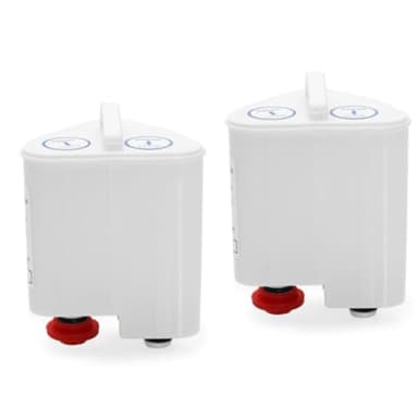 Tefal XD9060E0 2 Cartouches anti calcaire en fer, plastique, blanc