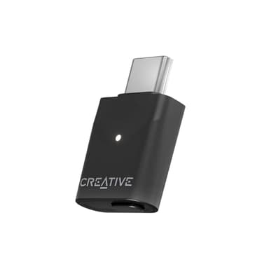CREATIVE BT-W6 Transmetteur Audio sans Fil Bluetooth 5.4 et Le avec Snapdragon Sound, aptX Lossless, Low Latency et Audio jusqu'à 24 Bits / 96 kHz, Compatible avec PC/Mac/Consoles de Jeu