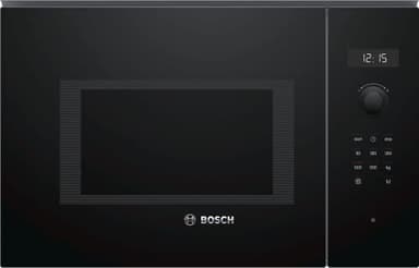 Bosch BFL554MB0 - Série 6 - Micro-ondes intégrable, 59 x 38 cm, 25 litres, Noir