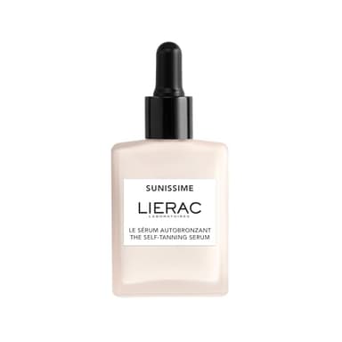 Lierac - Sunissime - Le Sérum Autobronzant Visage 30ml - Ensoleille - Hydrate - Sublime - Anti-âge - Hâle Doré Naturel - Tous Types de Peau - 98% d’ingrédients d’origine naturelle
