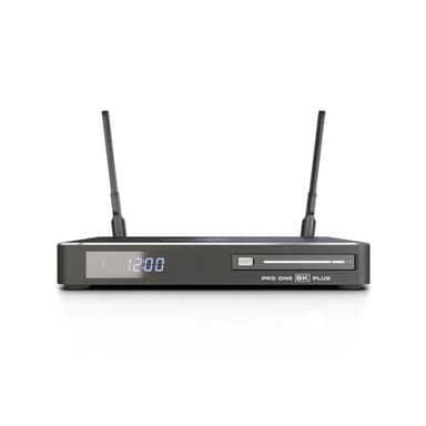 Dune HD Pro One 8K Plus | 8K UHD | Lecteur multimédia | Smart Box Android | S928X | HD-Audio, HDMI, BT, WiFi6, 1 Gbit, USB 3.0, 8 Go/64 Go, Rack de disque dur, 8Kp60
