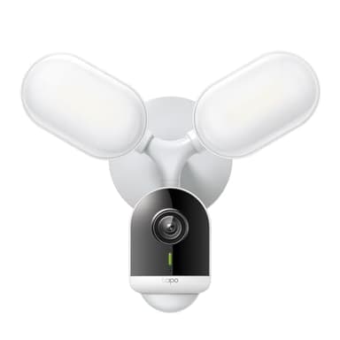 Tapo C720 caméra Surveillance WiFi avec projecteur, Caméra de Surveillance extérieure 2K 4MP, Carte MicroSD, avec LED 2800 lumens