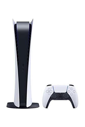 SONY PlayStation 5 Digital Edition 825 Go WiFi Noir, Blanc