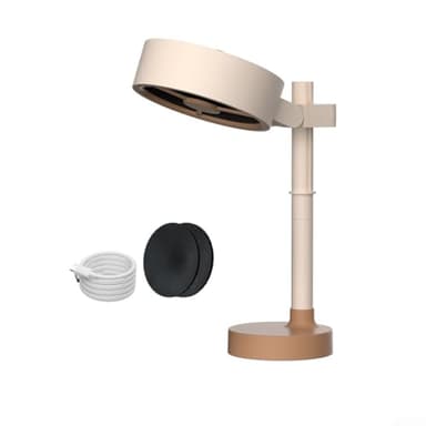 Bebykilemi Mini hotte aspirante portable avec ventilateur amovible et filtre lavable, hottes de cuisine sans fil pour barbecue intérieur, hot pot campin (2e génération)