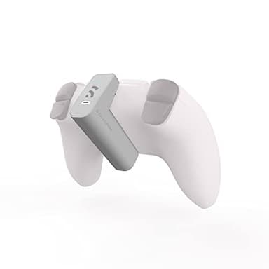 Remotto5 - Chargeur de Manette PS5 sans Fil - Batterie Portable pour DualSense Jouer Pendant la Charge - Longue Durée de Vie de la Batterie +12 Heures d'Autonomie - Accessoire PS 5