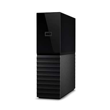 WD 6To My Book - Disque dur externe de bureau avec logiciels de gestion du disque et de sauvegarde et protection par mot de passe, compatible PC & Mac