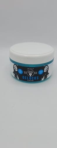 Aloe Vera Gel Coiffant Bleu, Fixation Forte, Cheveux Naturels, 300ml