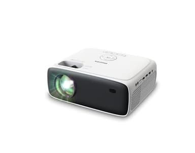 Philips NeoPix 200, vidéoprojecteur Full HD 1080p, Contraste élevé, Corrections d’Image Multiples pour Une Installation Flexible, Plusieurs Ports HDMI