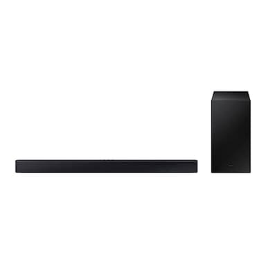 Samsung Barre de Son HW-C430/ZF Série C, 3 Haut-parleurs, Caisson de Basses Inclus, Audio 2.1 Canaux, Adaptive Sound Lite, Black 2023