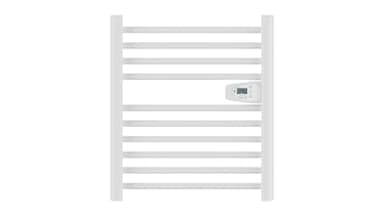 BESTHERM - Sèche-serviette électrique sans fluide 300W H.62xL54cm Bestherm HESTIA blanc