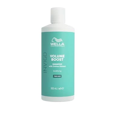 Wella Professionals INVIGO VOLUME BOOST Shampoing volumateur – avec complexe Volume Boost, pour cheveux normaux à fins, 500 ml