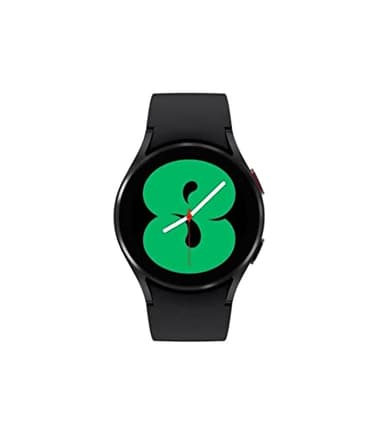 Samsung Galaxy Watch4 4G 40 mm, noir - Montre connectée intelligente, surveillance de la santé, bien-être, sport, IMC, ECG, batterie longue durée – Version FR