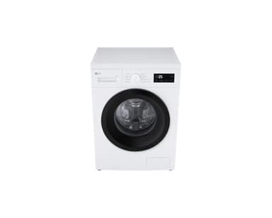 Lave-linge frontal LG F84N15WHS - 8 kg - 1400 trs/min - Classe A - Cycle vapeur - ThinQ connecté - Installation simplifiée