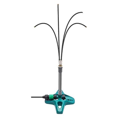 Brumisateurs de terrasse extérieure, brumisateur sur pied avec rehausseur réglable, système de brumisation sur pied anti-fuite, pulvérisateur d'arrosage de jardin portable pour terrasse, fêtes à la pi