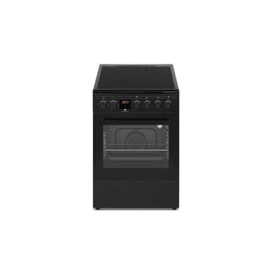 Cuisiniere vitrocéramique CONTINENTAL EDISON CECV50FCB - 4 feux - L49.5 x H82.7 xP58 cm - Noir