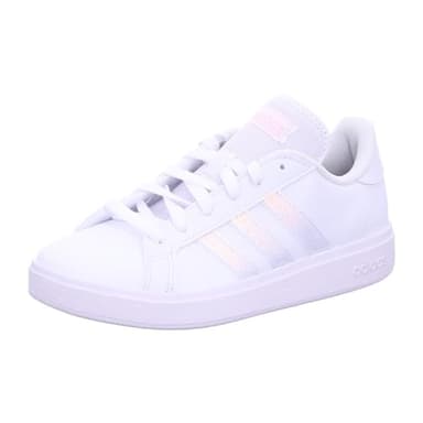 adidas Femme Grand Court Base 2.0 Shoes, Cloud white/Cloud white/clear pink, 37 1/3 EU