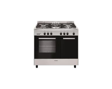 Piano De Cuisson Gaz 66l 5 Feux Inox/noir - GA960PCGIX