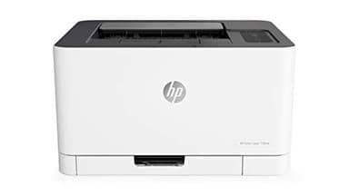 HP Color Laser 150nw Imprimante monofonction Laser couleur (Photocopie, Impression, A4, Recto/Verso manuel, WiFi), Blanc