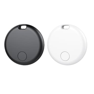 Android Smart Tag, Traceur GPS Lot de 2, Localisateur D’Objets Bluetooth Fonctionne avec l’app Google Localiser (Uniquement Android), Batterie Remplaçable, IP67 Imperméable, Voiture/Les clés/Valises