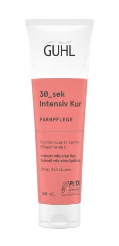 Guhl Soin intensif 30_sek - Soin de couleur - 100 ml - Formule de soin hautement concentrée - Intensif comme une cure - Rapide comme un après-shampoing - Sans silicone