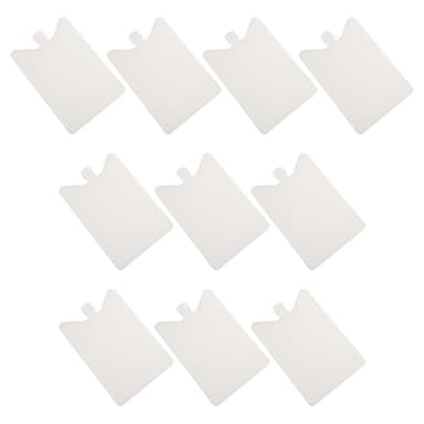 Cabilock Pains de Glace Réutilisables 200G pour Ventilateur et Glacière Blocs Réfrigérants Blancs 10 Pièces Conservation Alimentaire et Transport Frais Professionnel