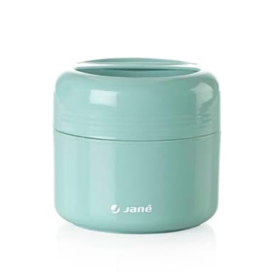 Jané Thermos pour bouillie, capacité 55 cl, passe au micro-on4s et au congélateur, jusqu'à 4 heures, Menthe