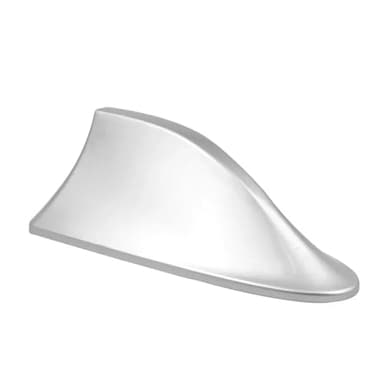 Antennes Audio et vidéo pour Auto Antenne aileron de Requin étanche spéciale pour autoradio, Signal Plus Puissant Antenne Radio Voiture(Silver)