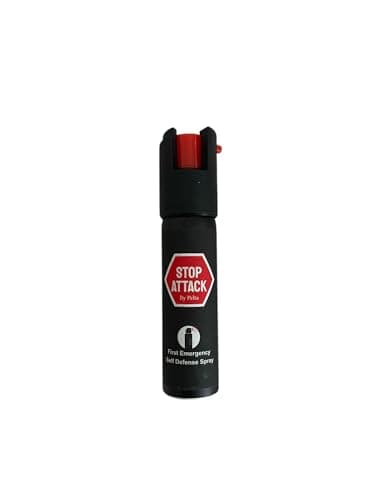 Spray Anti-Agression Stop Attack 20 ML – La Solution Ultime pour Une Sécurité Maximale - Efficace Rapide et Dissuasif – Permet de Stopper et d’Identifier – 4 mètres de portée - Spray de Défense en Gel